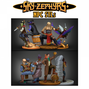 Sky Zephyrs (STLs)