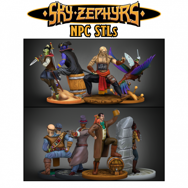 Sky Zephyrs (STLs)