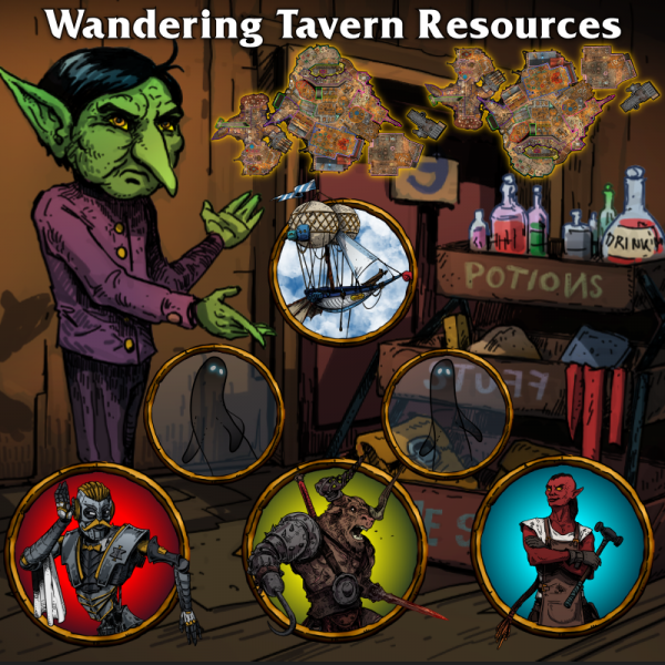 The Wandering Tavern Resources PRE-ORDER