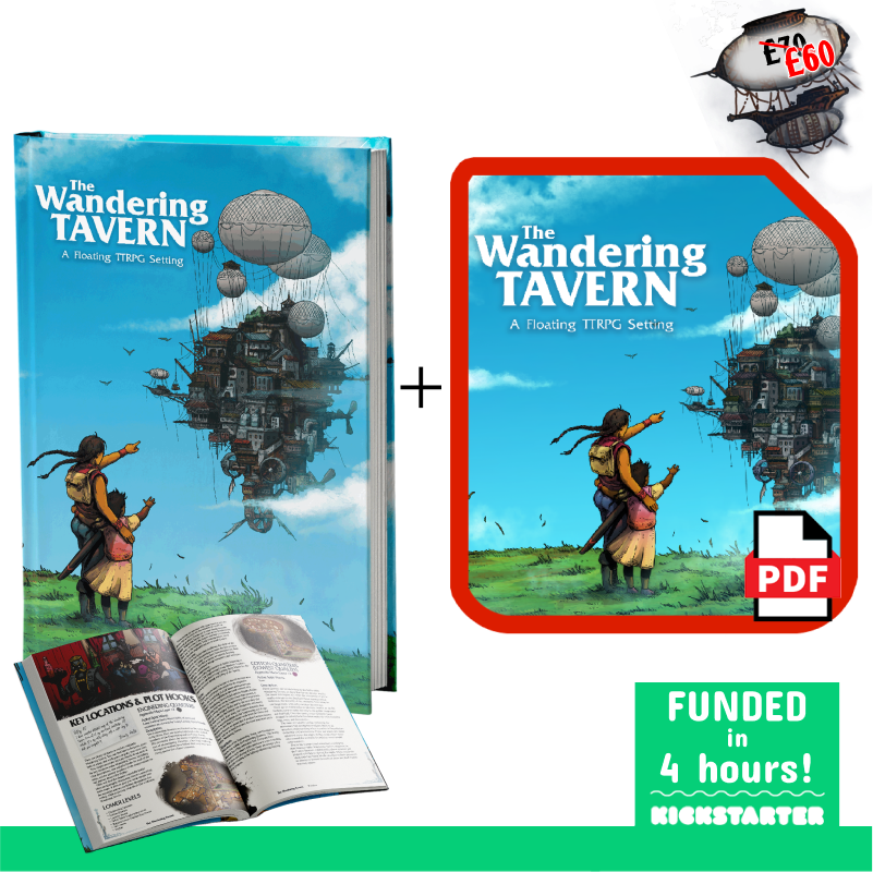 The Wandering Tavern Bundle (Hardcover + PDF)