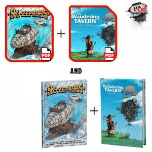 Digital and Physical Bundle (Sky Zephyrs + The Wandering Tavern)