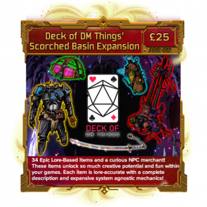 Deck Of DM Things’ SB Expansion