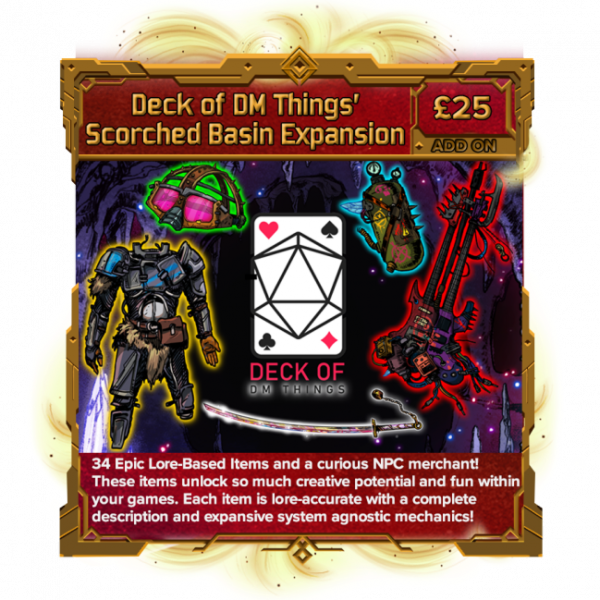 Deck Of DM Things’ SB Expansion