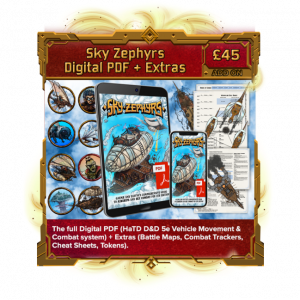 Sky Zephyrs Digital PDF + Extras