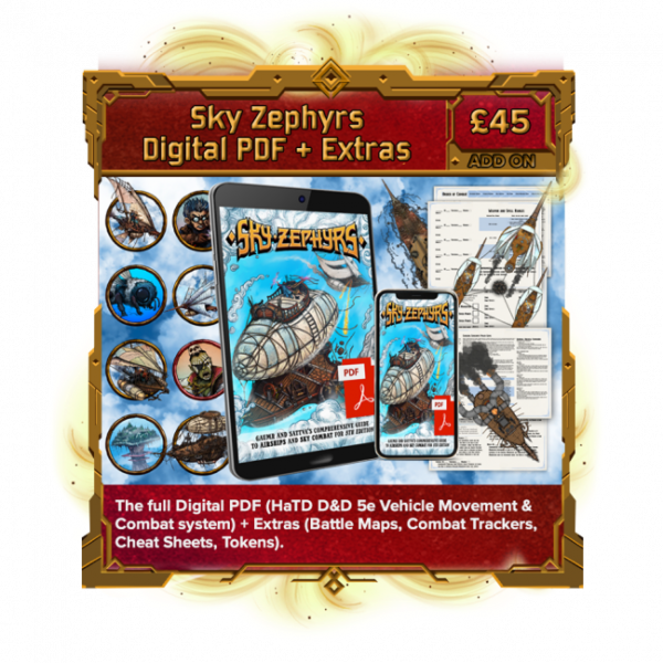 Sky Zephyrs Digital PDF + Extras