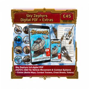 Sky Zephyrs Digital PDF + Extras