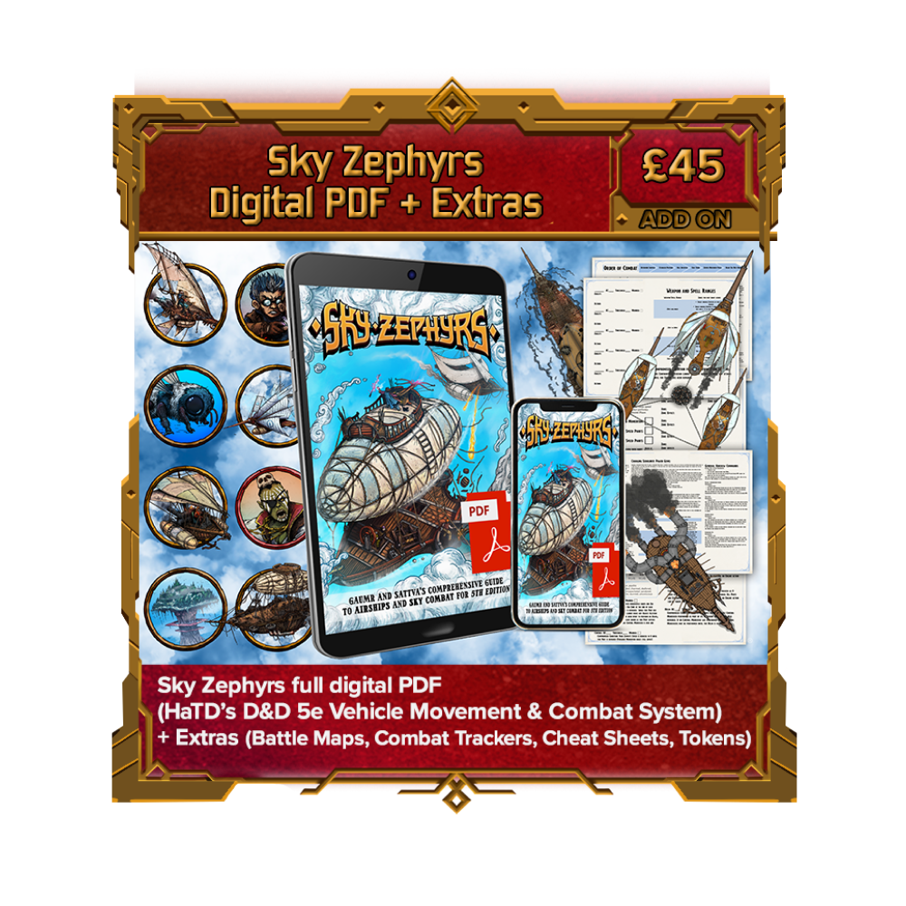 Sky Zephyrs Digital PDF + Extras