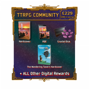 TTRPG Community Tier – Option 1 – The Wandering Tavern