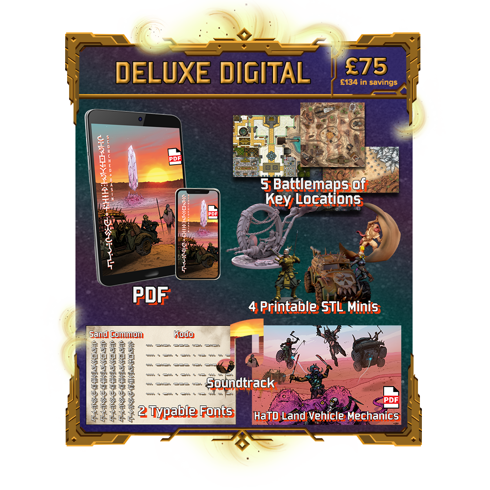 (3) Deluxe Digital Tier