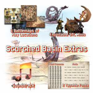 [PRE-ORDER] Scorched Basin Extras