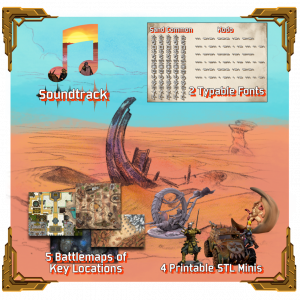 [PRE-ORDER] Scorched Basin Extras