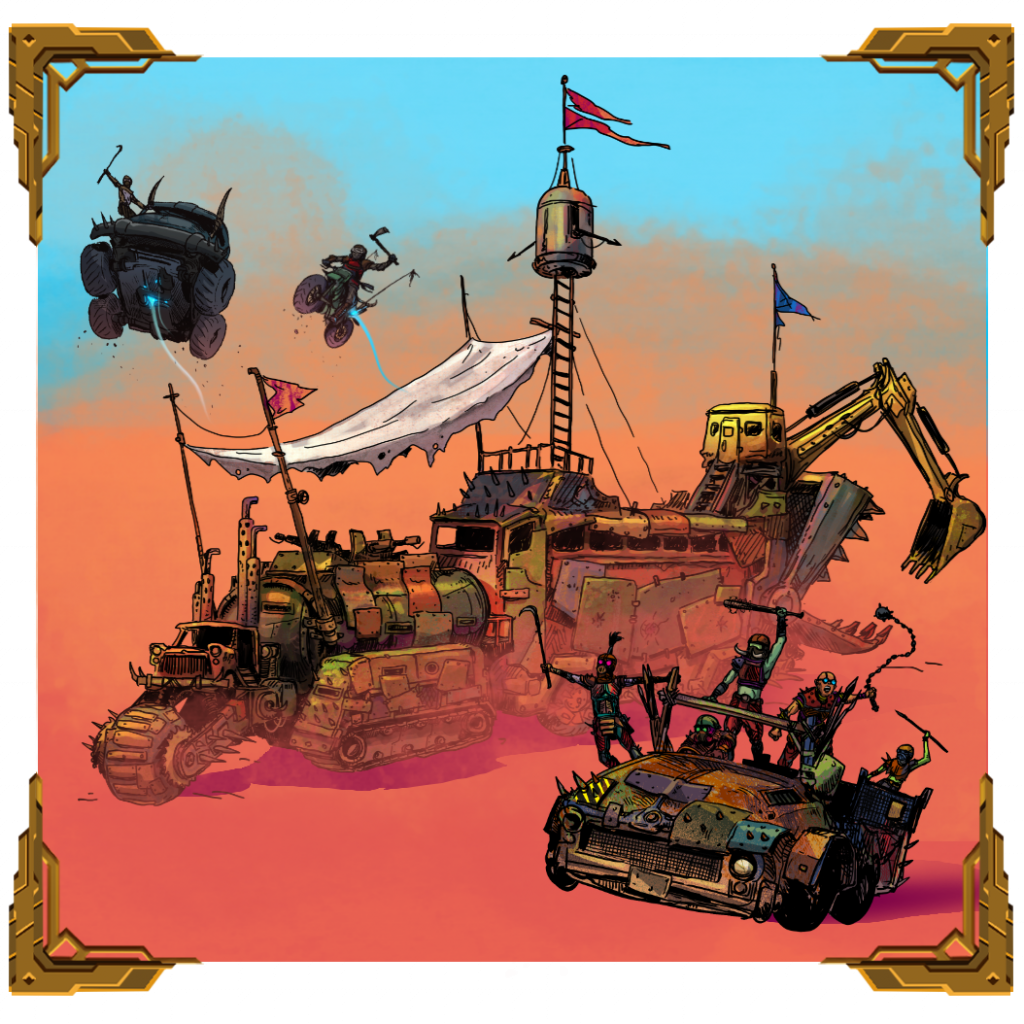 Standalone HaTD Land Vehicles and Mechanics