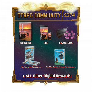 TTRPG Community Tier - Option 3 - Both additional Hardcovers